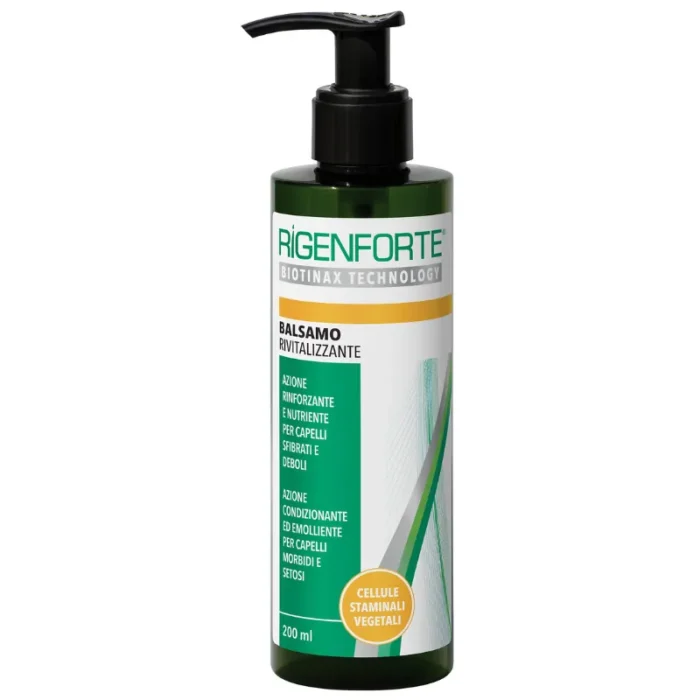 Rigenforte Revitalizing Conditioner with Biotinax Technology, 200 ml- Strengthens & Nourishes Damaged Hair, Softens Texture, Promotes Hair Growth & Shine, Reduce Breakage & Improves Manageability