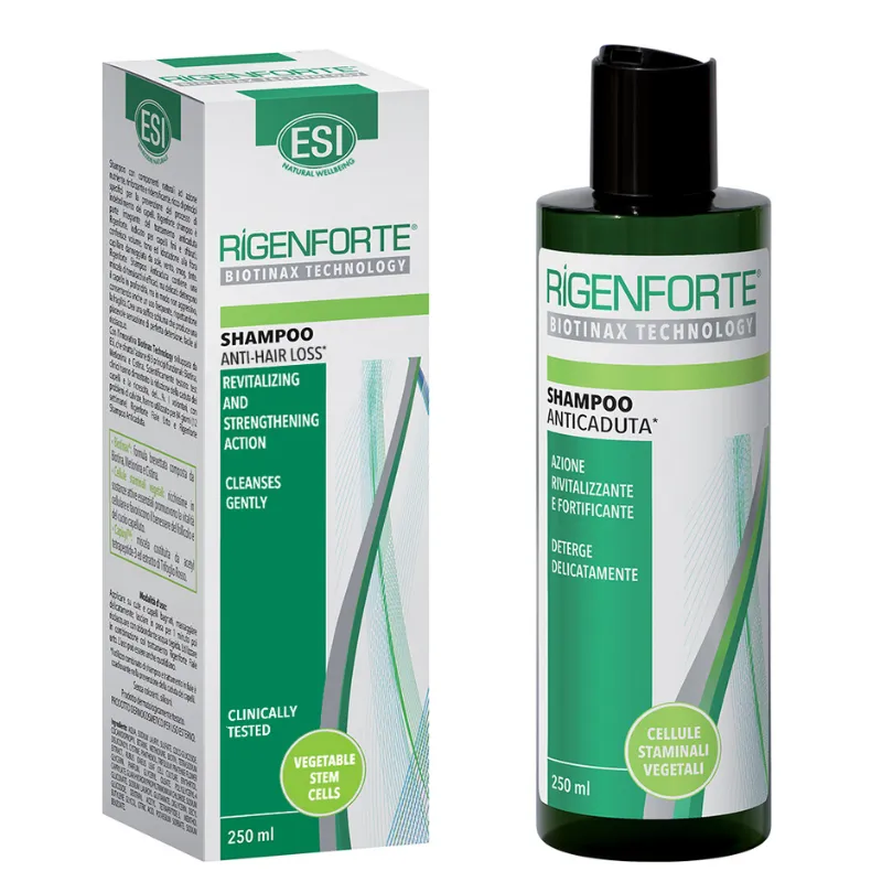 Rigenforte Hairloss shampoo, biotinax technology, grow hair