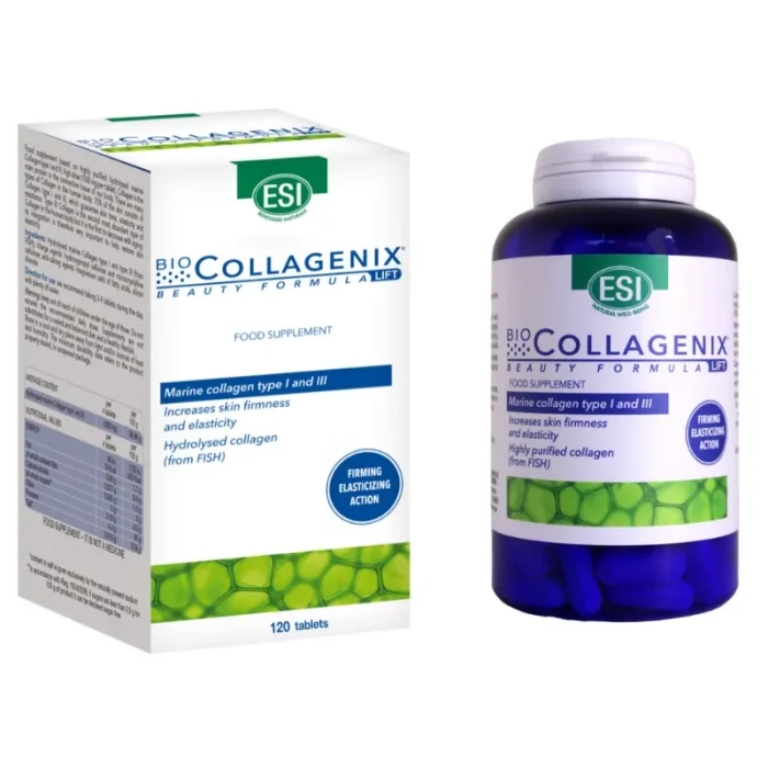 Biocollagenix 120 Tablets, collagen tablets for skincare beauty
