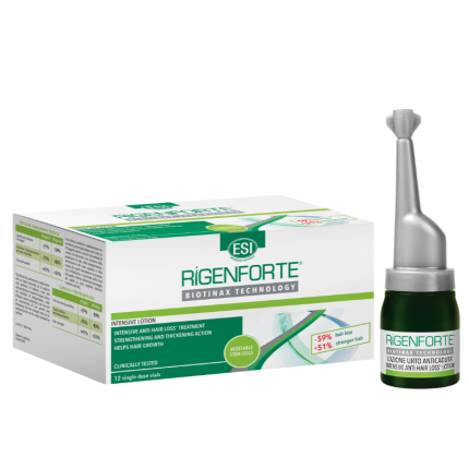 Rigenforte Intensive Hair lotion, hair growth, remove scalp, biotinax technology