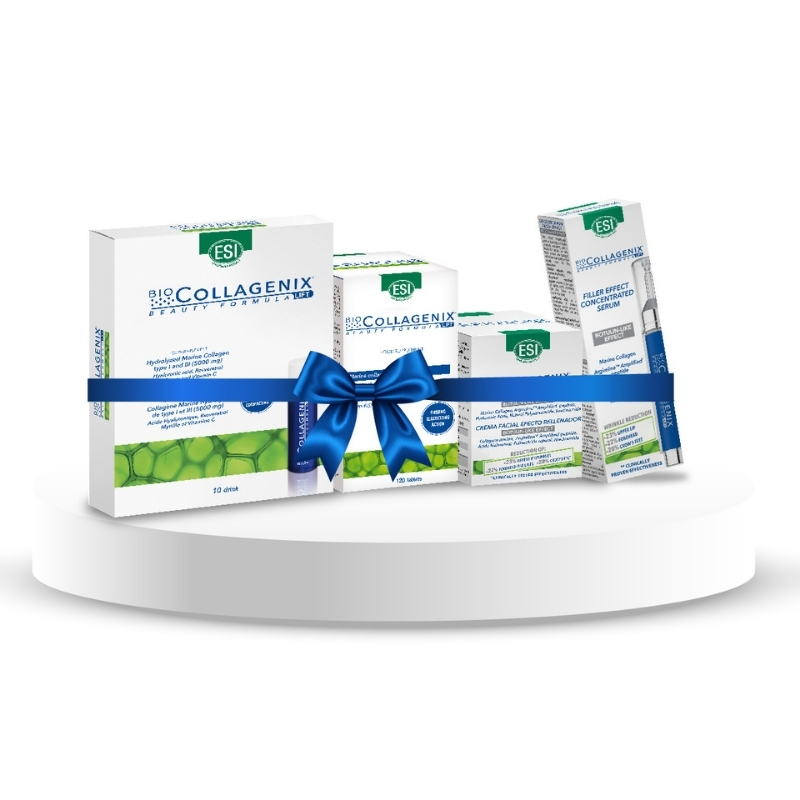 Biocollagenix Drink in dubai for skincare, best filler face cream effect in dubai, best booster serum for face and wrinkles and collagen tablets