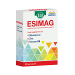 ESIMag 30 Naturcaps | Magnesium 240 mg, Zinc & Vitamin B6 | Energy, Sleep & Stress Support | Reduces Fatigue & Muscle Cramps | Vegan Capsules | Made in Italy by ESI